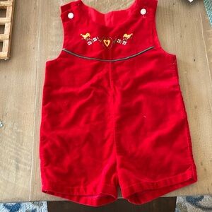 Vintage boys Christmas outfit